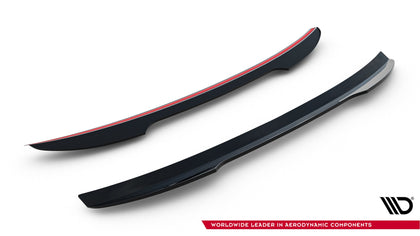 Maxton spoiler cap til Audi S5 Coupe / A5 S-Line Coupe 8T / 8T Facelift – blank sort – billede 6 af 6