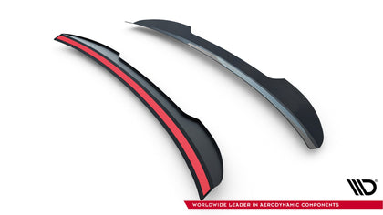Maxton spoiler cap til Audi S5 Coupe / A5 S-Line Coupe 8T / 8T Facelift – blank sort – billede 5 af 6