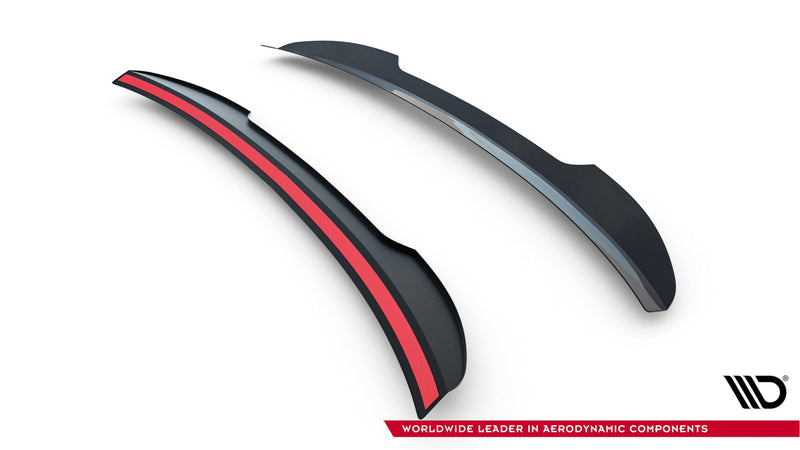 Maxton spoiler cap til Audi S5 Coupe / A5 S-Line Coupe 8T / 8T Facelift – blank sort – billede 5 af 6