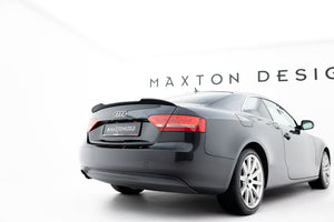 Maxton spoiler cap til Audi S5 Coupe / A5 S-Line Coupe 8T / 8T Facelift – blank sort – billede 4 af 6