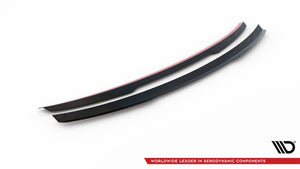 Maxton spoiler cap til Audi S8 / A8 S-Line D5 Facelift – blank sort – billede 4 af 6
