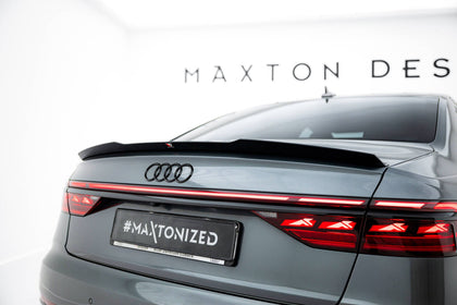 Maxton spoiler cap til Audi S8 / A8 S-Line D5 Facelift – blank sort – billede 1 af 6