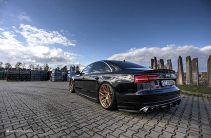 Maxton Spoiler Cap Audi S8 D4 Fl - Gloss Black
