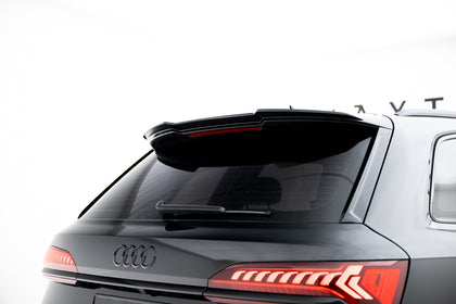 Maxton spoiler cap til Audi SQ7 / Q7 S-Line Mk2 / Mk2 Facelift – blank sort – billede 2 af 6