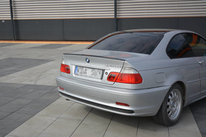 Maxton Spoiler Extension BMW 3 E46 Coupe Preface - Gloss Black