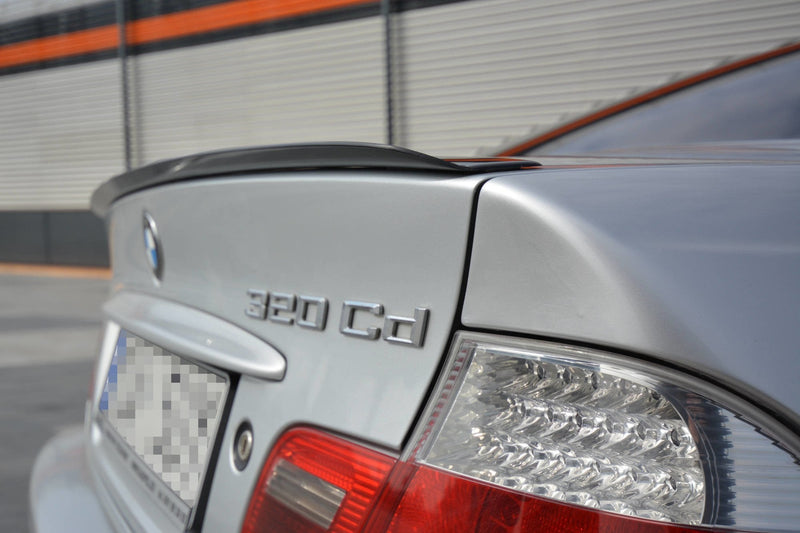 Maxton Spoiler Extension BMW 3 E46 Coupe Preface - Gloss Black