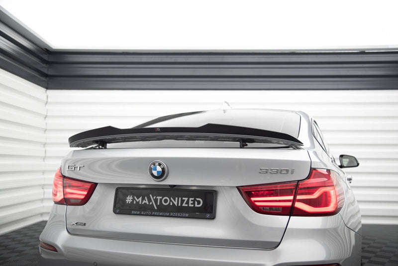 Maxton spoiler cap til BMW 3 GT F34 – blank sort – billede 1 af 5