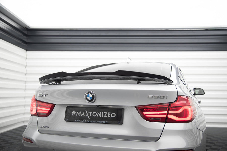 Maxton spoiler cap til BMW 3 GT F34 – blank sort – billede 1 af 5