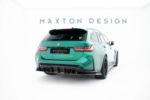 Maxton spoiler cap til BMW 3 Standard / M340 / M-Pack / M3 Touring G21 / G81 – blank sort – billede 2 af 6