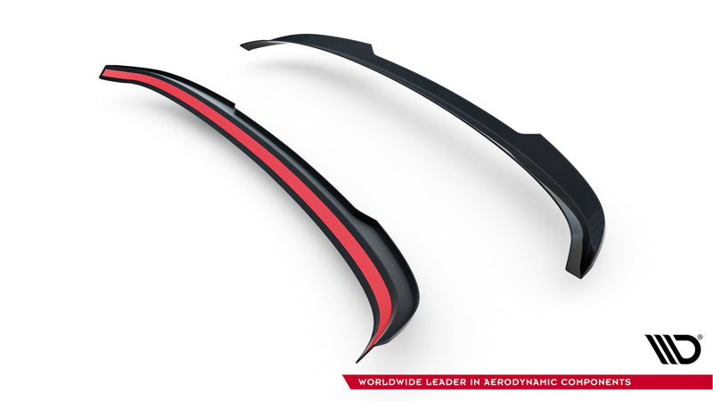 Maxton spoiler cap til BMW 3 Standard / M340 / M-Pack / M3 Touring G21 / G81 – blank sort – billede 5 af 6