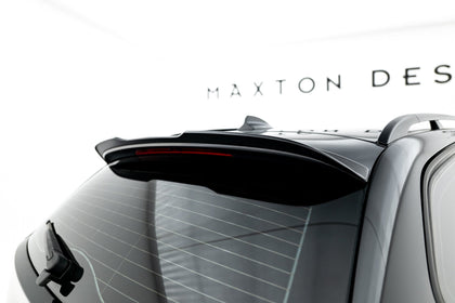 Maxton Spoiler Extension For BMW 3 E91 M-Pack Facelift - Gloss Black