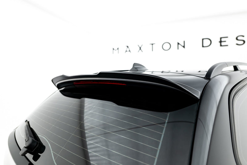 Maxton Spoiler Extension For BMW 3 E91 M-Pack Facelift - Gloss Black