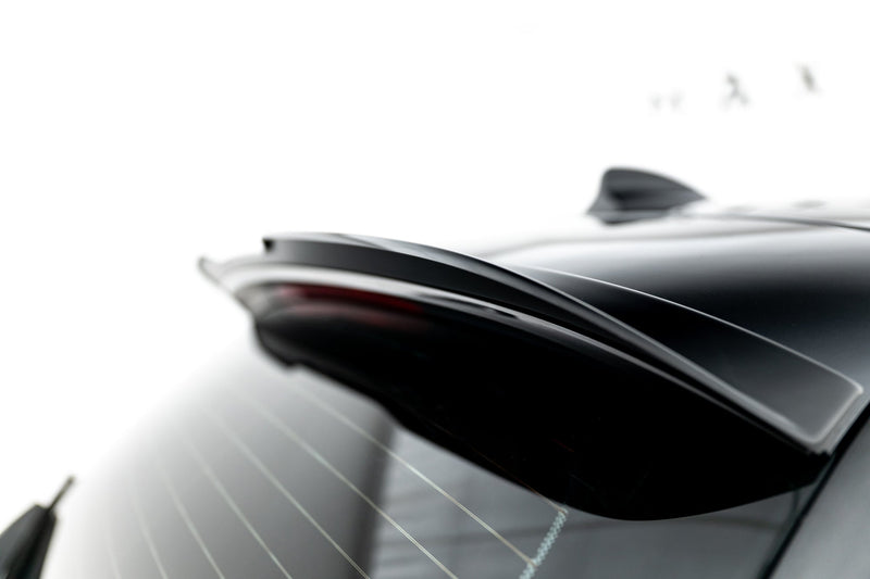 Maxton Spoiler Extension For BMW 3 E91 M-Pack Facelift - Gloss Black