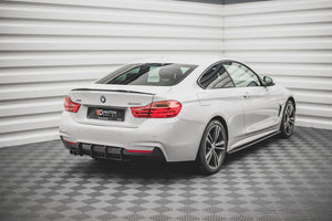Maxton Spoiler Cap BMW 4 F32 - Gloss Black