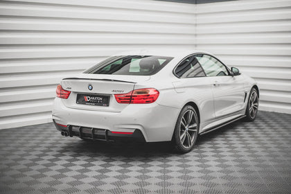 Maxton Spoiler Cap BMW 4 F32 - Gloss Black