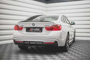 Maxton Spoiler Cap BMW 4 F32 - Gloss Black