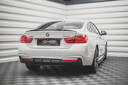 Maxton Spoiler Cap BMW 4 F32 - Gloss Black