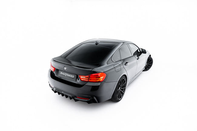 Maxton Spoiler Extension BMW 4 F36 Gran Coupé - Gloss Black