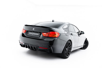 Maxton spoiler til BMW 4 Gran Coupe Standard / M-Pack F36 / F36 Facelift – blank sort – billede 3 af 7