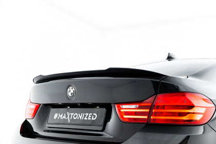 Maxton spoiler til BMW 4 Gran Coupe Standard / M-Pack F36 / F36 Facelift – blank sort – billede 4 af 7
