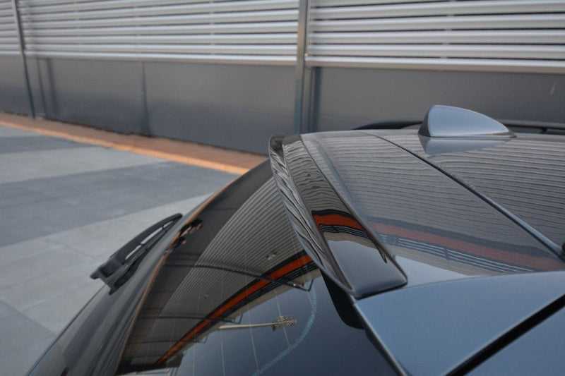 Maxton Spoiler Cap For BMW 5 E61 M-Pack - Gloss Black