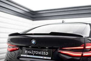 Maxton spoiler cap til BMW 6 GT G32 M-Pack – blank sort – billede 1 af 5