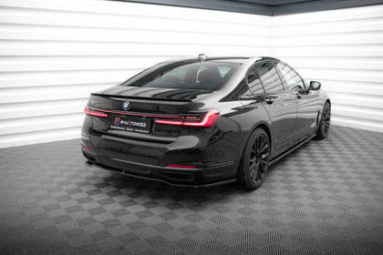 Maxton spoiler cap til BMW 7 G11 / G12 – blank sort – billede 2 af 5