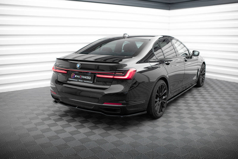Maxton spoiler cap til BMW 7 G11 / G12 – blank sort – billede 2 af 5