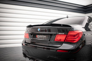 Maxton spoiler cap til BMW 7 M-Pack F01 – blank sort – billede 1 af 5
