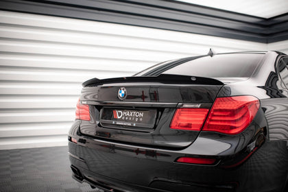 Maxton spoiler cap til BMW 7 M-Pack F01 – blank sort – billede 1 af 5