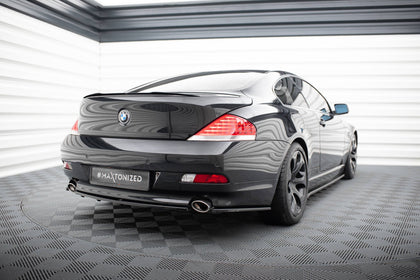 Maxton Spoiler Cap BMW M6 E63 - Gloss Black
