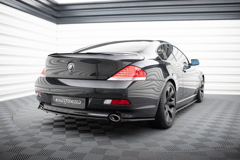 Maxton Spoiler Cap BMW M6 E63 - Gloss Black