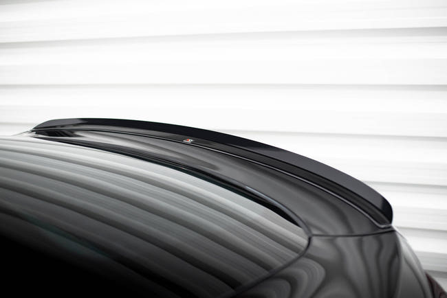 Maxton Spoiler Cap For BMW X4 M-Pack - Gloss Black