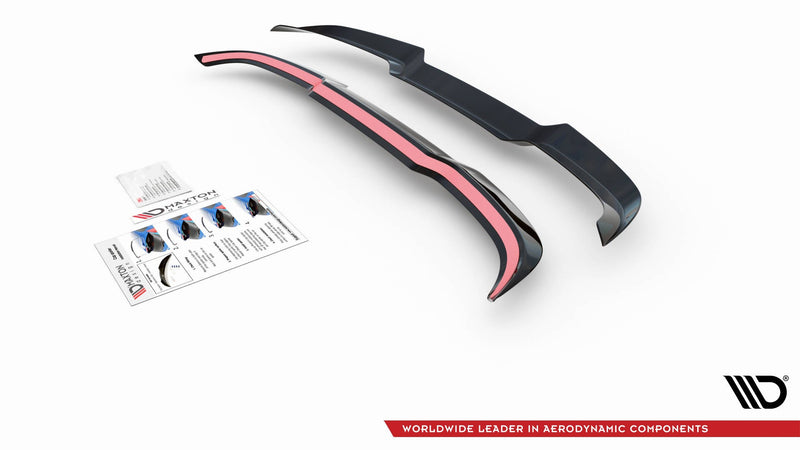 Maxton spoiler cap til BMW X5M F95 / F95 Facelift – blank sort – billede 4 af 5