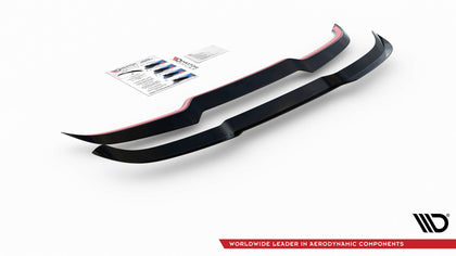 Maxton spoiler cap til BMW X5M F95 / F95 Facelift – blank sort – billede 5 af 5