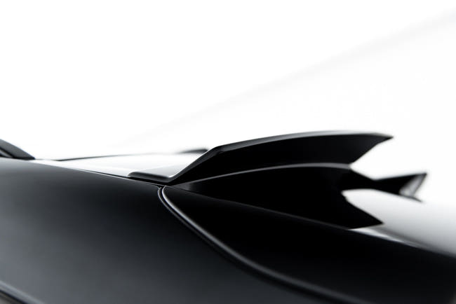 Maxton spoiler cap til BMW X6 M-Pack G06 / G06 Facelift / X6 M F96 / F96 Facelift – blank sort – billede 2 af 6