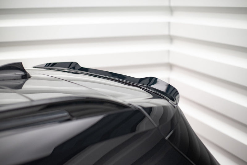 Maxton spoiler cap til BMW X7 M-Pack G07 – blank sort – billede 1 af 4
