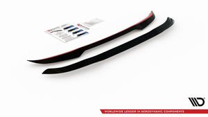 Maxton spoiler cap til BMW X7 M-Pack G07 – blank sort – billede 3 af 4