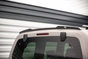 Maxton spoiler cap til Citroen Berlingo Mk3 – blank sort – billede 1 af 5