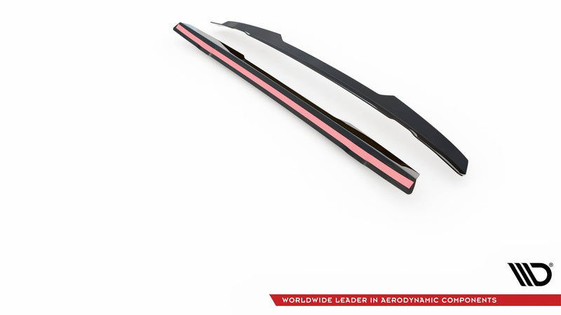 Maxton spoiler cap til Citroen Berlingo Mk3 – blank sort – billede 4 af 5