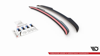 Maxton spoiler cap til Citroen DS4 – blank sort – billede 6 af 6