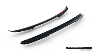 Maxton spoiler cap til Cupra Ateca Mk1 / Mk1 Facelift – blank sort – billede 6 af 6