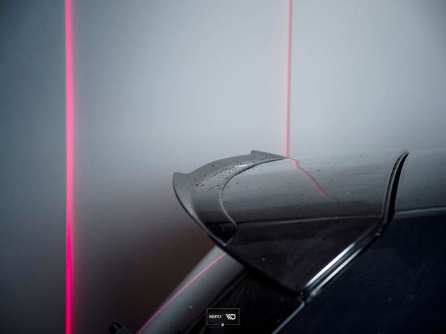 Maxton Spoiler Extension BMW 1 E81/ E87 Facelift (Aero Spoiler) - Gloss Black