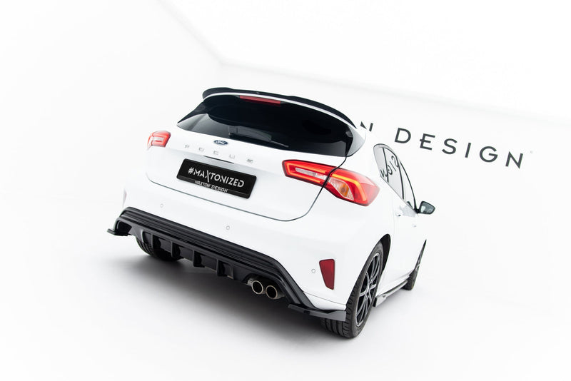 Maxton Spoiler Cap Ford Focus Mk4 - Gloss Black