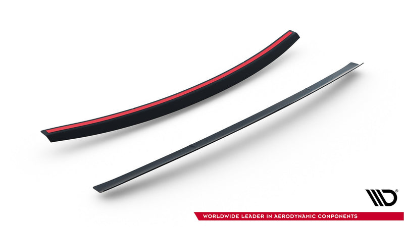 Maxton spoiler cap til Ford Focus RS Mk2 – blank sort – billede 3 af 4