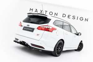 Maxton Spoiler Cap Ford Focus St Mk3 Estate - Gloss Black