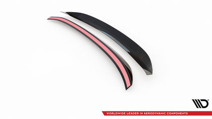 Maxton spoiler cap til Ford Mondeo Liftback Mk5 – blank sort – billede 4 af 5