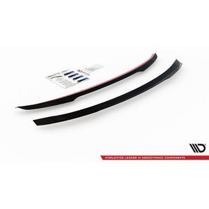 Maxton spoiler cap til Ford Mondeo Mk5 – blank sort – billede 3 af 4