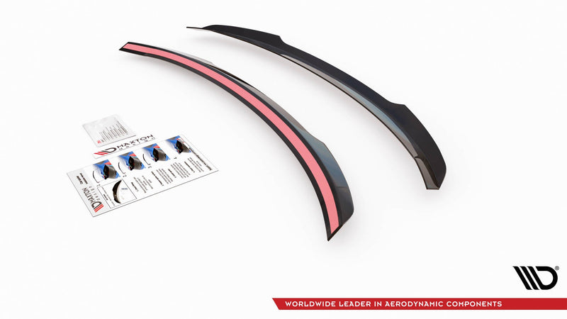 Maxton spoiler cap til Ford Mondeo Mk5 – blank sort – billede 4 af 4