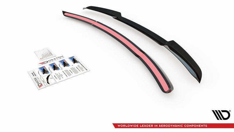 Maxton spoiler cap til Ford Mustang GT Mk6 Facelift – blank sort – billede 5 af 5